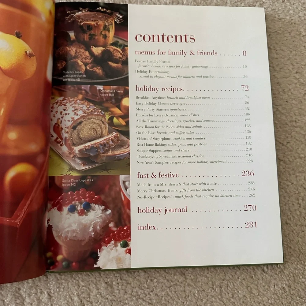 SouthernLiving Christmas BookCook 2005, 288 pages.